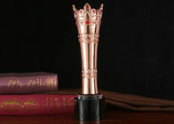 Tazza del trofeo del metallo di fantasia con colore di lusso dell'oro/argento/bronzo dei rubini facoltativo