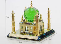 La replica di cristallo miniatura 80*80*70mm del Taj Mahal per il viaggio commemora