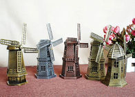 Replica olandese d'ottone del mulino a vento di DIY del mestiere dei regali del modello di fama mondiale miniatura della costruzione