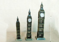 Materiale famoso del ferro della statua dell'orologio di Londra Big Ben della decorazione DIY dei regali domestici del mestiere