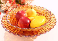 mestieri domestici delle decorazioni di 370*70*120mm, piatto di frutta pratico del vetro soffiato della mano