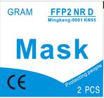 Maschera FFP2 con i prodotti di cura personale del certificato del CE per protettivo medico in coronavirus