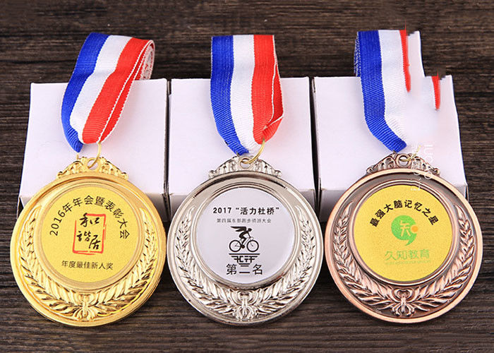 medaglie del metallo dei bambini del diametro di 65mm, ricordi personali di sport del metallo