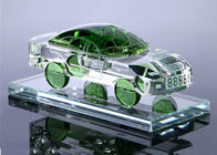 Bottiglie di vetro decorative di cristallo di forma dell'automobile gialle/verde/colore blu/bianco facoltativo