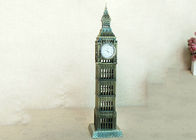 Materiale famoso del ferro della statua dell'orologio di Londra Big Ben della decorazione DIY dei regali domestici del mestiere