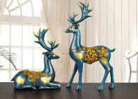 Le arti della resina della renna di Natale ed i mestieri si dirigono/l'uso decorazione dell'hotel
