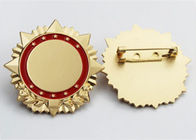 Forma su ordinazione dei ricordi 2D/3D di Pin delle medaglie di sport del metallo in bianco per l'esame degli studenti