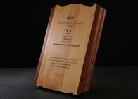 Premi leggeri dello studente della placca di legno solida dello schermo da 504 grammi di esame finale