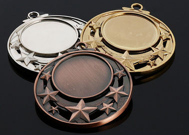Colore accademico dell'oro/argento/bronzo delle medaglie del premio del metallo antico facoltativo